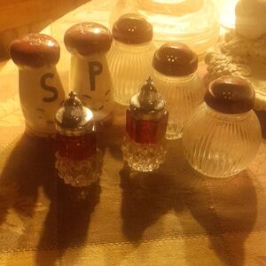 Vintage Salt and Pepper Shaker Set